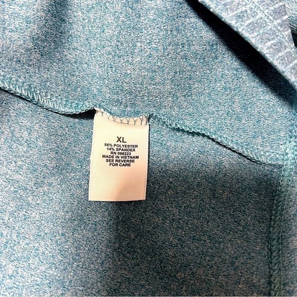 BCG Women Double Knit 1/4 Zip Top NWOT Large Thumbhole Sleeves Moisture Wicking - Picture 7 of 9